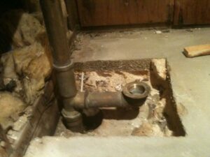 Slab Leak Detection