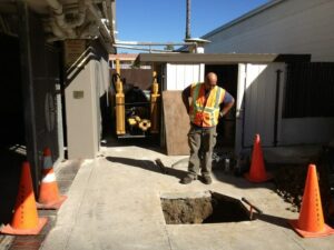 slab leak detection