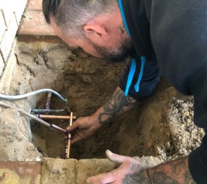 Slab Leak Detection