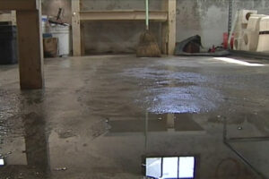 Slab Leak Detection