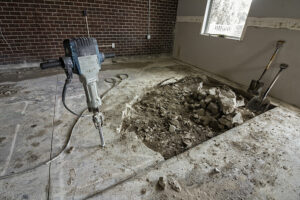 Slab Leak Detection