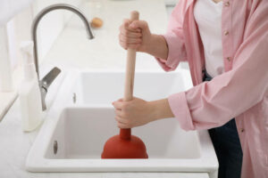 Clogged Sink