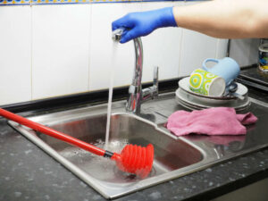 Clogged Sink